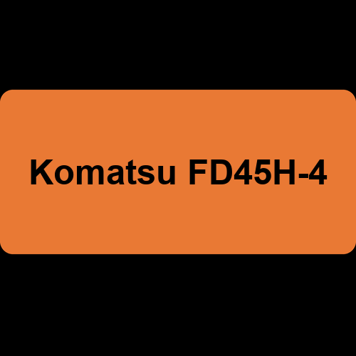 Komatsu FD45H-4